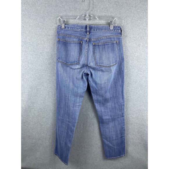 J Crew Straight Jeans Men's 29 Regular Blue Light Wash Stretch Mid Rise Casual - Picture 2 of 10
